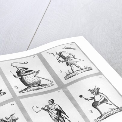 Illustration from 'Gargantua and Pantagruel', by François Rabelais by French School