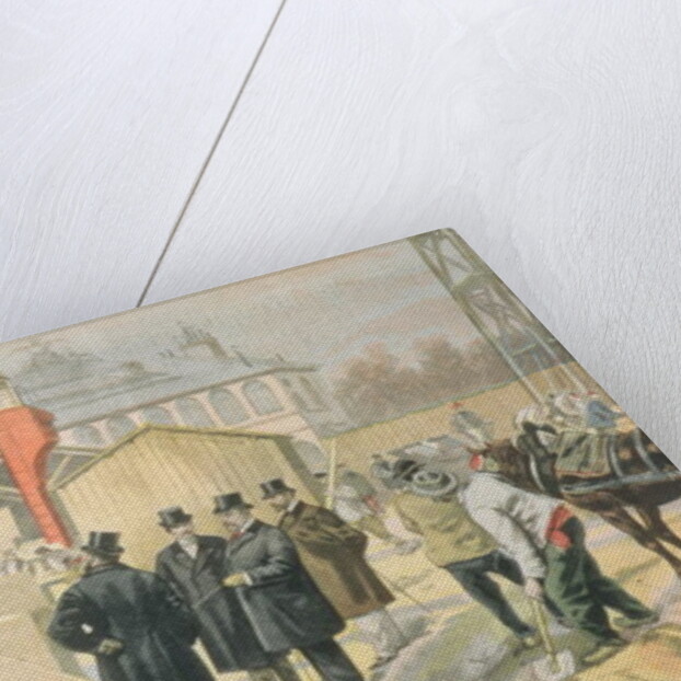 The Prince of Wales Visiting the Building Site of the 1900 Universal Exhibition by F.L. & Tofani Oswaldo Meaulle