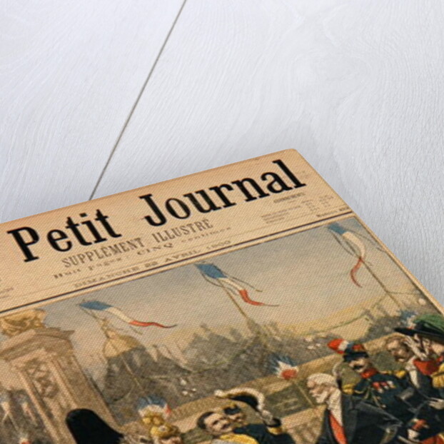 Opening of the Universal Exhibition of 1900 by the President of the Republic, Paris by French School