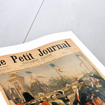 Opening of the Universal Exhibition of 1900 by the President of the Republic, Paris by French School