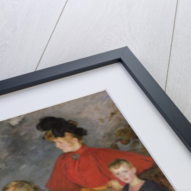 The Painter Thaulow and his Children, or The Thaulow Family, 1895 by Jacques-Emile Blanche