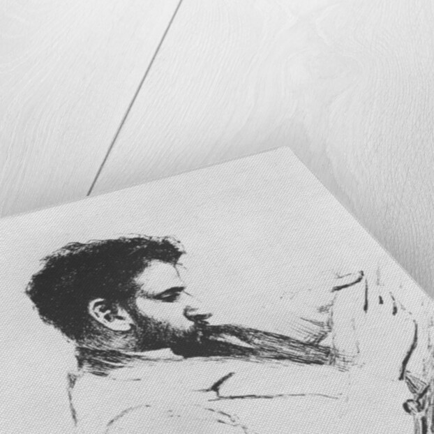 Savorgnan de Brazza, 1883 by Charles Giron