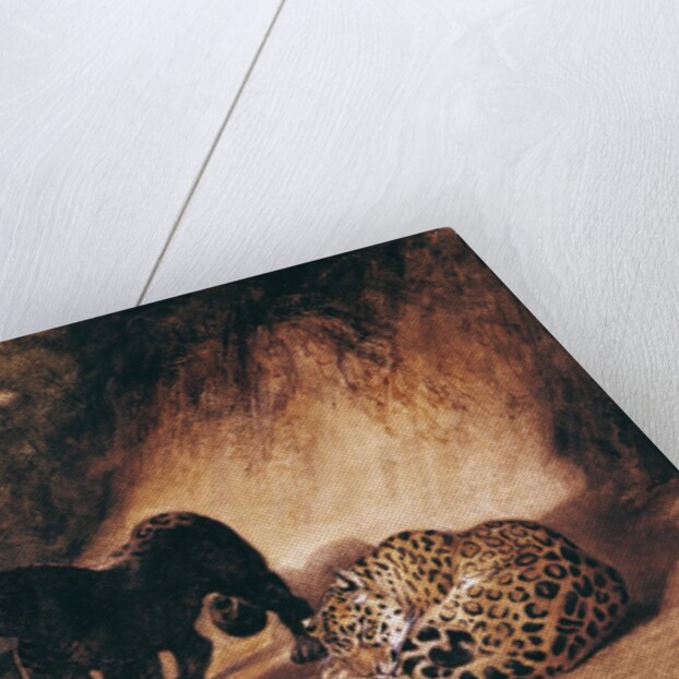 Two Jaguars from Peru by Antoine Louis Barye