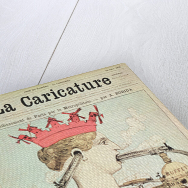 The Improvement to Paris by the Metro by Albert Robida