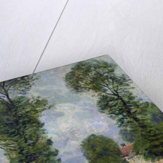 The Road to Marly-le-Roi, or The Road to Versailles, 1875 by Alfred Sisley