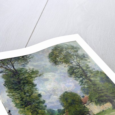 The Road to Marly-le-Roi, or The Road to Versailles, 1875 by Alfred Sisley