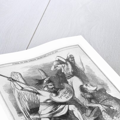 Garibaldi the Liberator, or The Modern Perseus by English School