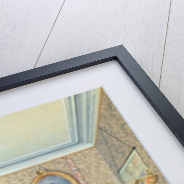 Interior in Pavlino, 1840s by S. Sollogub