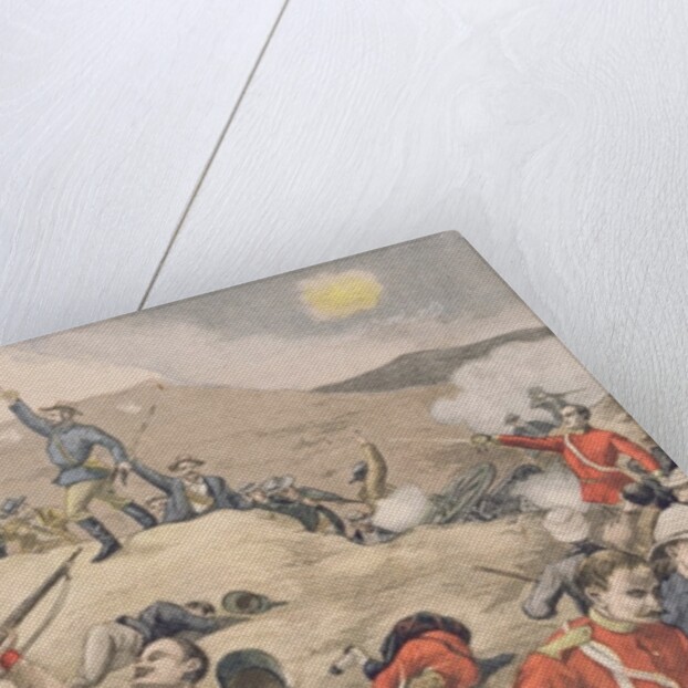 In Transvaal, the taking of an English battery by the Boers by Henri Rudaux