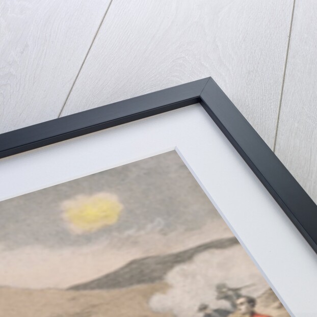 In Transvaal, the taking of an English battery by the Boers by Henri Rudaux