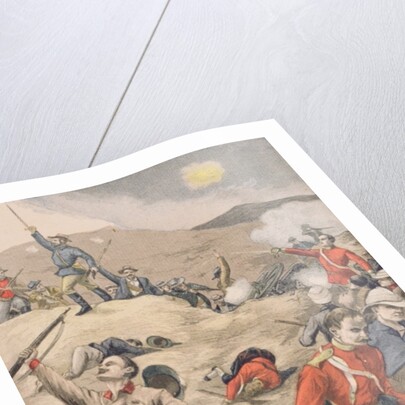 In Transvaal, the taking of an English battery by the Boers by Henri Rudaux