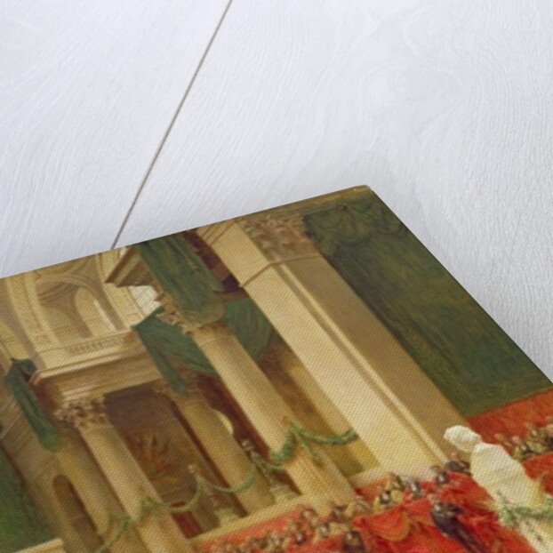 The Ceremony at the Pantheon to Celebrate the Centenary of the Birth of Victor Hugo 26th February 1902, 1904 by Theobald Chartran