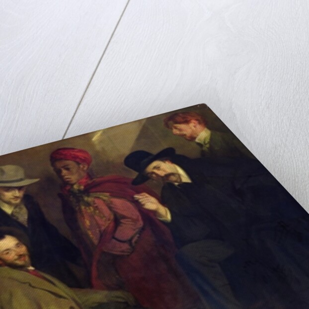 Andre Gide and his Friends at the Cafe Maure of the Exposition Universelle of 1900, 1901 by Jacques-Emile Blanche