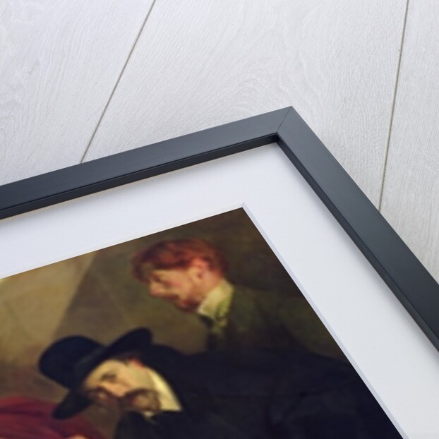 Andre Gide and his Friends at the Cafe Maure of the Exposition Universelle of 1900, 1901 by Jacques-Emile Blanche