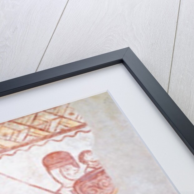 Departure of the Crusaders in 1163 from the Syrian castle of Krak des Chevaliers for the Battle of Bocquée by French School