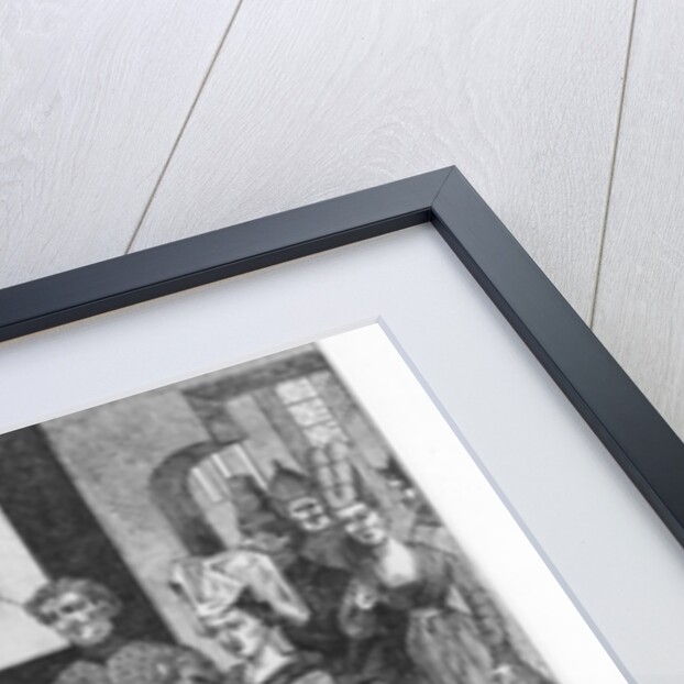 Gautier received by King Koloman of Hungary by French School