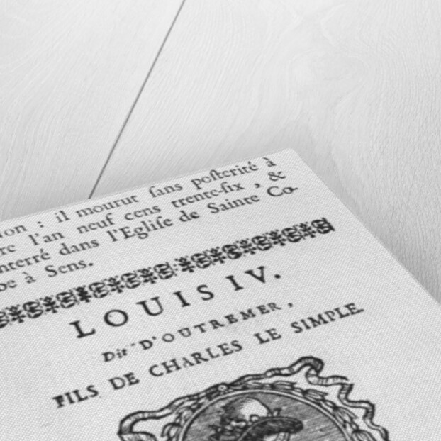 Louis IV d'Outremer by French School