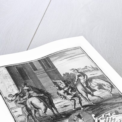 Louis V the Fainéant by French School