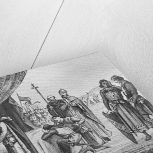 Death of Louis IX in 1270 by French School