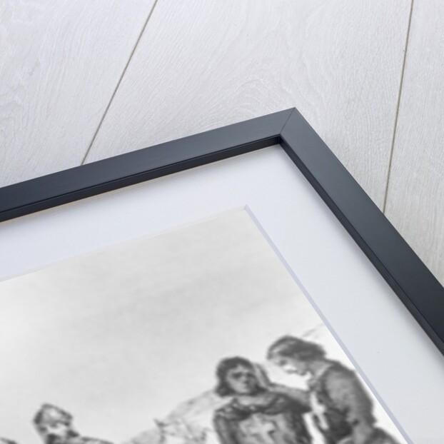 Death of Louis IX in 1270 by French School