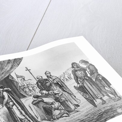 Death of Louis IX in 1270 by French School