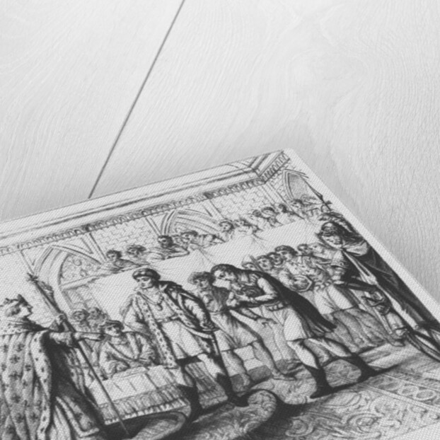 The Impartiality of Louis IX by Pierre Charles Coqueret