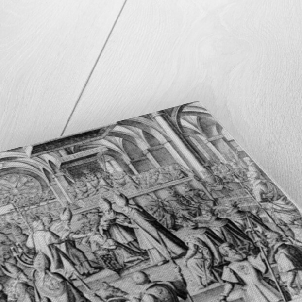 Coronation ceremony of Louis XIII in Reims, 17 October 1610 by Thomas de Leu