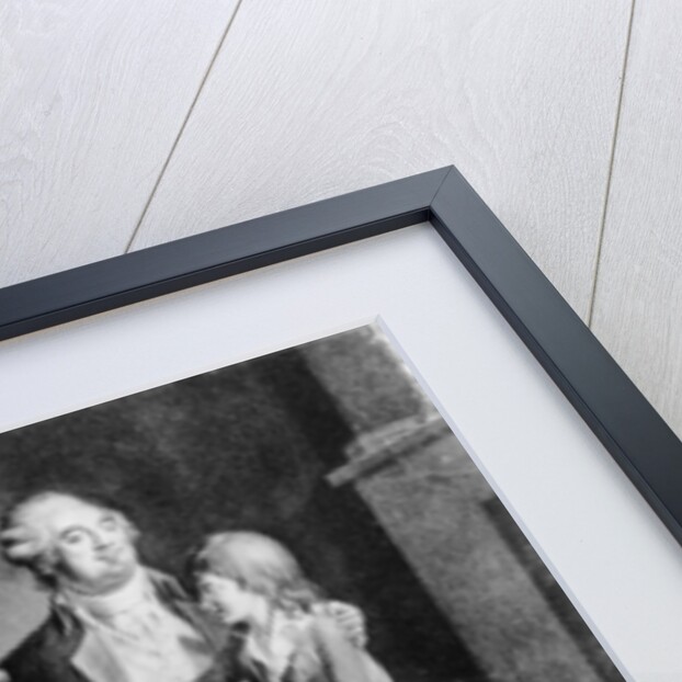 Louis XVI teaching geography to the Dauphin by French School