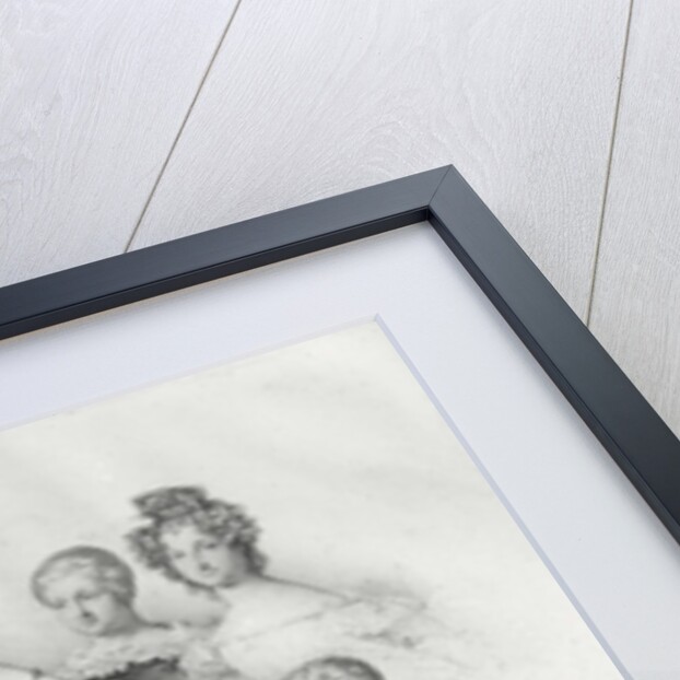 Louis-Philippe I and his family in 1830 by French School