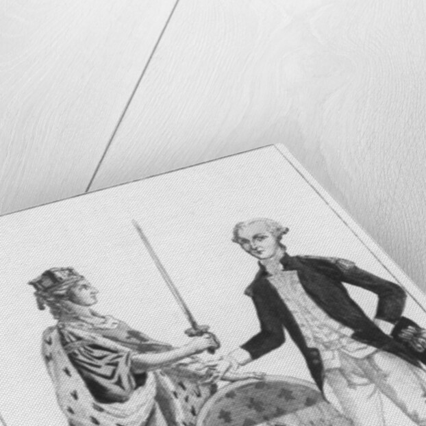 Marquis de La Fayette by French School