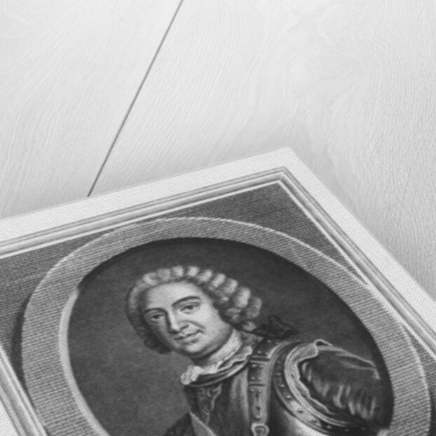 Roland Michel Barrin, Marquis de la Galissonière by Noel Hubert