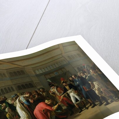 General Bonaparte Giving a Sword to the Military Chief of Alexandria, July 1798, 1808 by Francois Henri Mulard