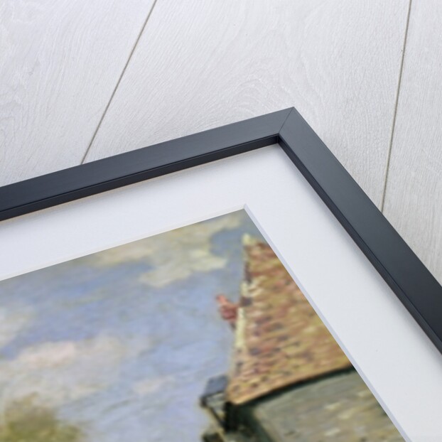 The Stream of Robec at Rouen, 1872 by Claude Monet