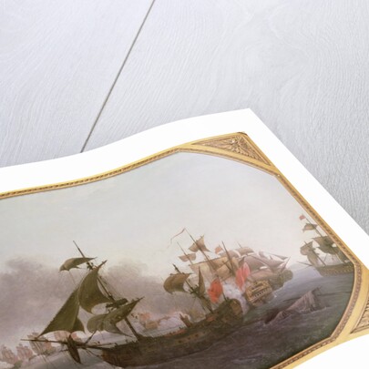 Naval Combat off the Isle of Grenada, 6th July 1779, 1788 by Jean-Francois Hue