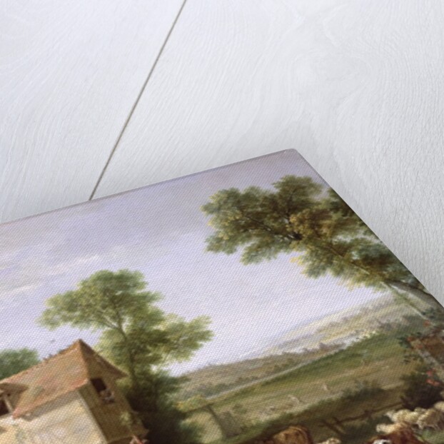 The Farm, 1750 by Jean-Baptiste Oudry