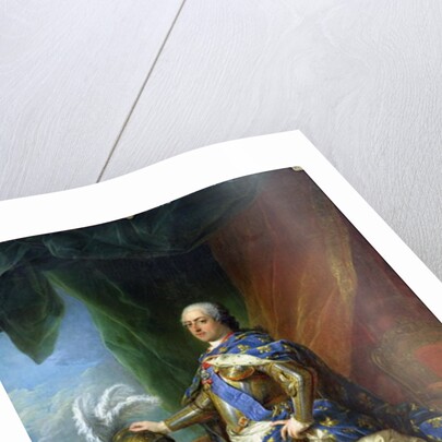 Louis XV King of France & Navarre, 1750 by Carle van Loo