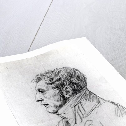 Portrait of Armand Augustin Louis. Marquis de Caulaincourt by Jacques Louis David