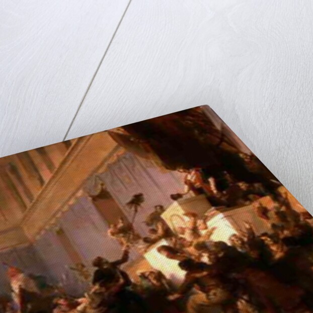 Francois Antoine Boissy d'Anglas Saluting the Head of the Deputy Jean Bertrand Feraud 1 Prairial An III 1830 by Alexandre Evariste Fragonard