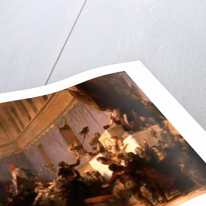 Francois Antoine Boissy d'Anglas Saluting the Head of the Deputy Jean Bertrand Feraud 1 Prairial An III 1830 by Alexandre Evariste Fragonard