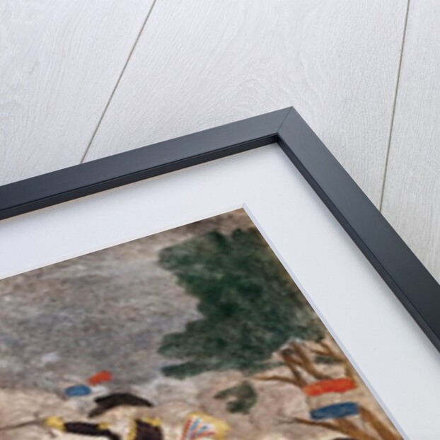 The Battle of Jemmapes, 6th November 1792, printed by Basset by French School