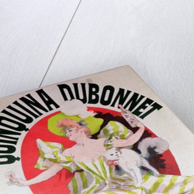 Poster advertising 'Quinquina Dubonnet' aperitif, 1895 by Jules Cheret