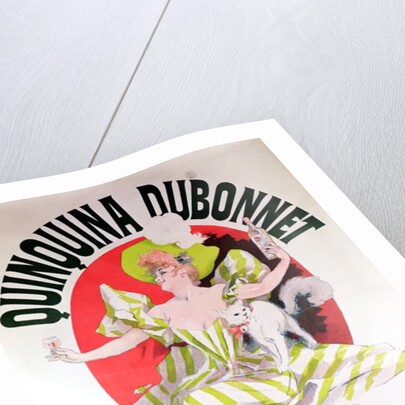 Poster advertising 'Quinquina Dubonnet' aperitif, 1895 by Jules Cheret