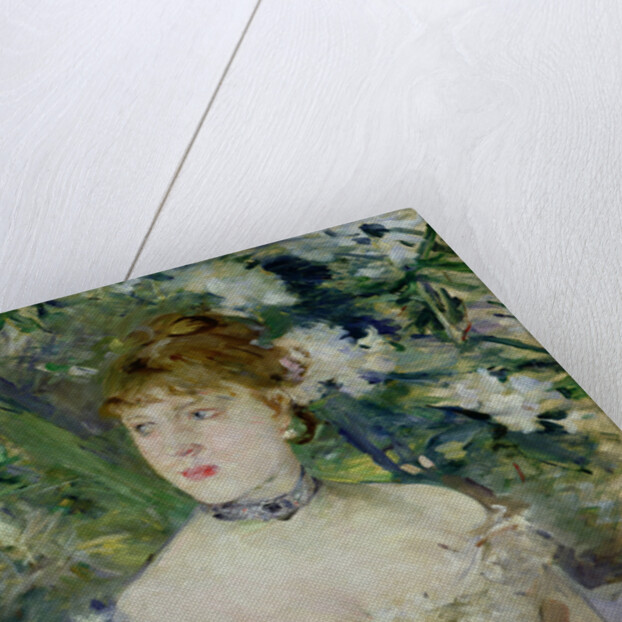 Young girl in a ball gown, 1879 by Berthe Morisot