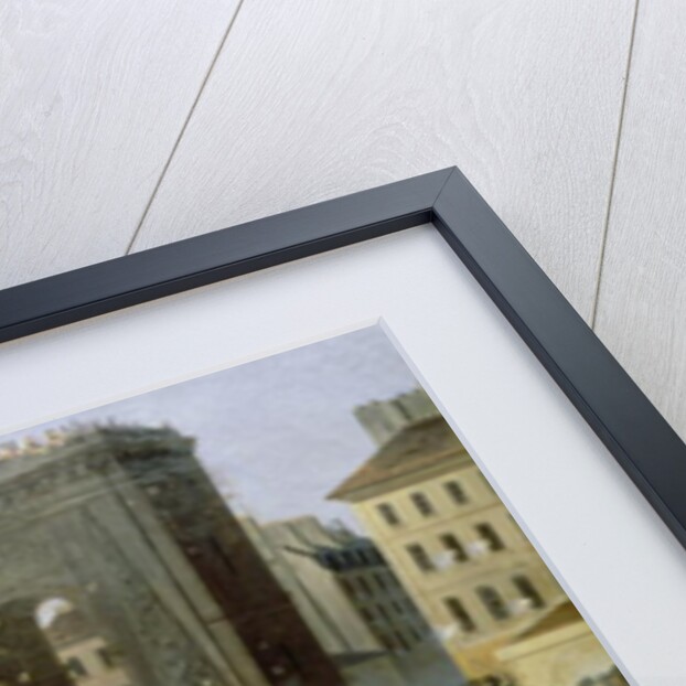 Battle at the Porte Saint-Denis, 28th July 1830 by Hippolyte Lecomte