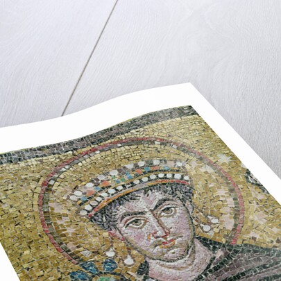 Emperor Justinian I, c.547 AD by Byzantine School