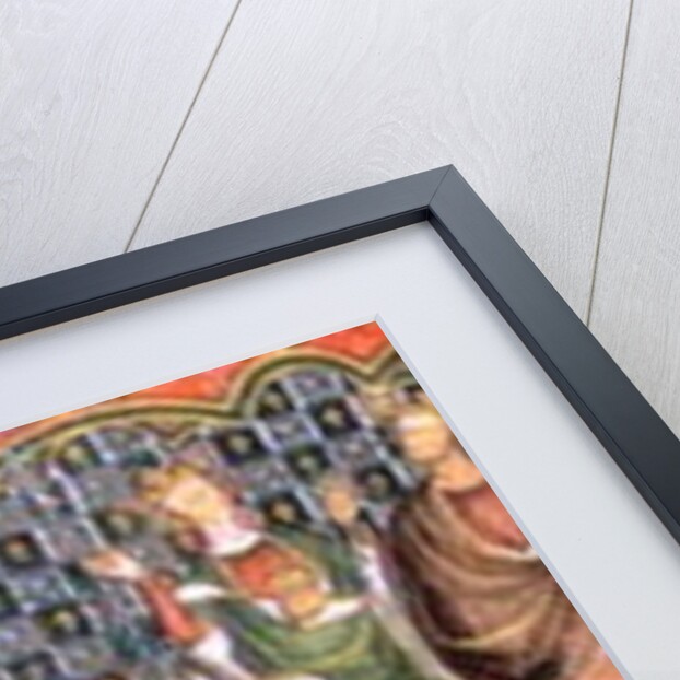 Altar front depicting the Life of the Virgin, c.1300 by French School