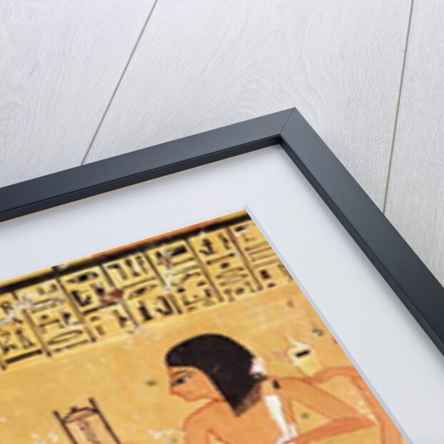 The dead, their family and their servants by Egyptian 20th Dynasty