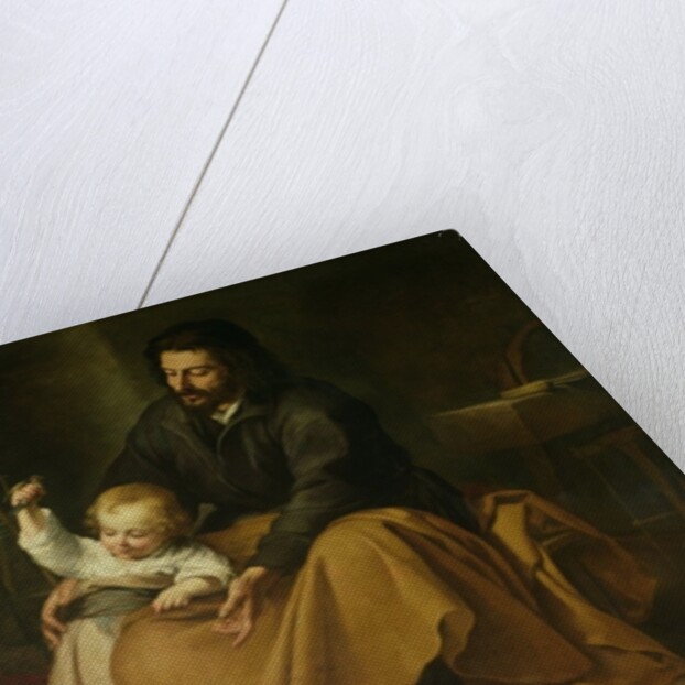 The Holy Family with the Little Bird, c.1650 by Bartolome Esteban Murillo