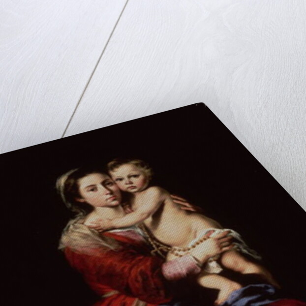 The Virgin of the Rosary, c.1650 by Bartolome Esteban Murillo