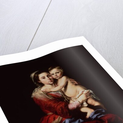 The Virgin of the Rosary, c.1650 by Bartolome Esteban Murillo